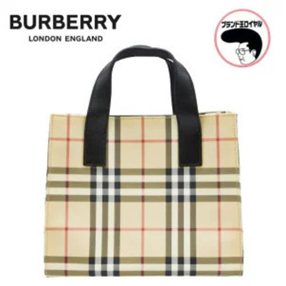 BURBERRY Handbag Check Tote